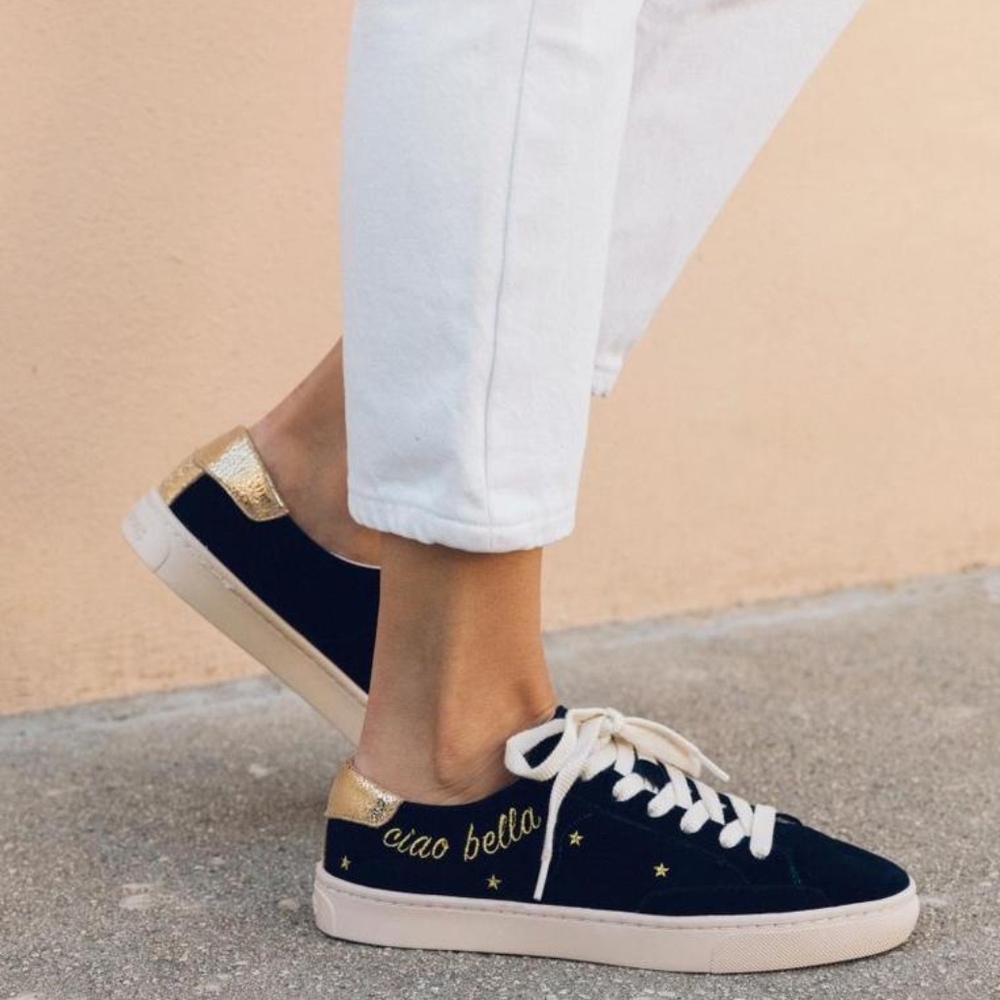 Ciao Bella Velvet Sneakers